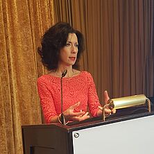 Andrea Titz bei Justiz im Dialog in München